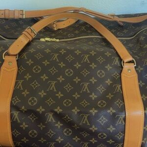Luxury Brown Monogram Travel Bag